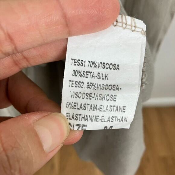 Belle France Silk Fairy Shirt Womens M Whimsigoth Peasant Cottagecore Ethereal - Picture 8 of 8